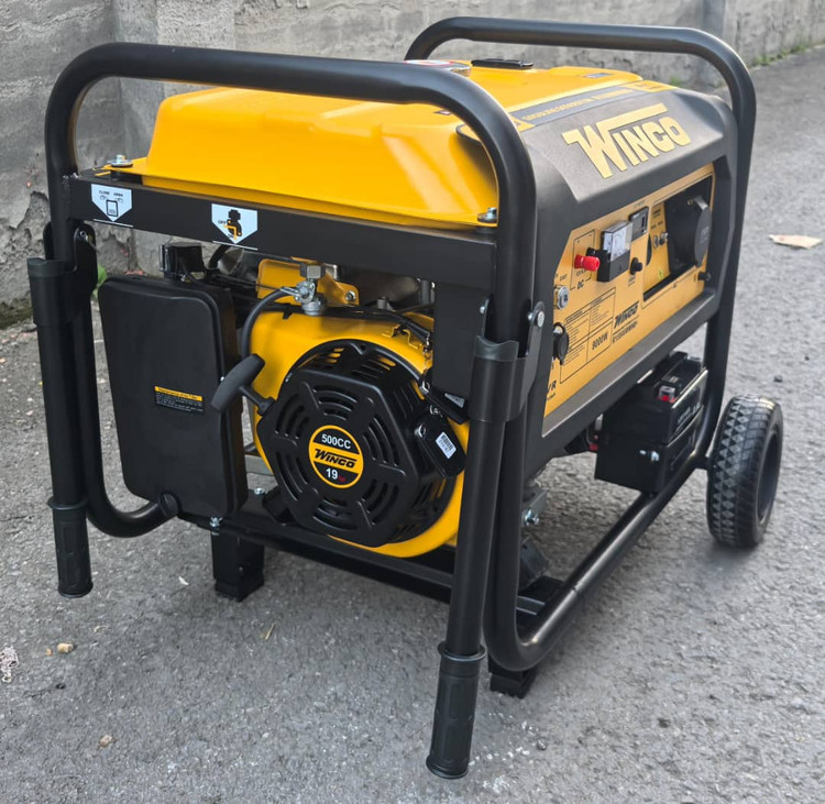 موتور برق بنزینی وینکو 10 کیلووات مدل R15500DWHB ریموت دار