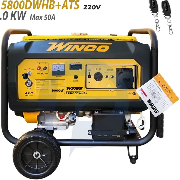 موتور برق بنزینی وینکو 11 کیلووات مدل 15800DWHB