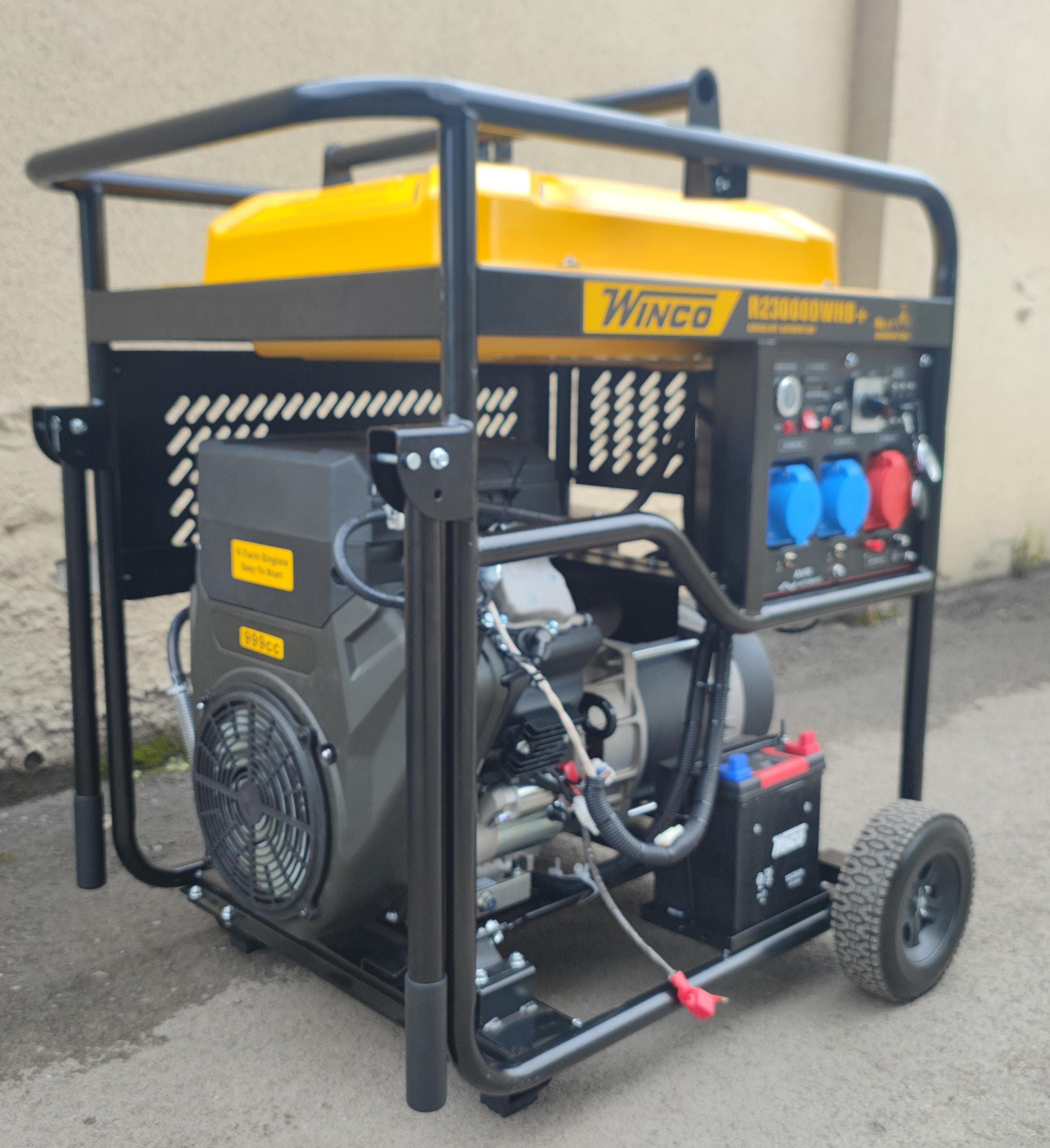 موتور برق بنزینی 16 کیلووات وینکو مدل R23000DWHB